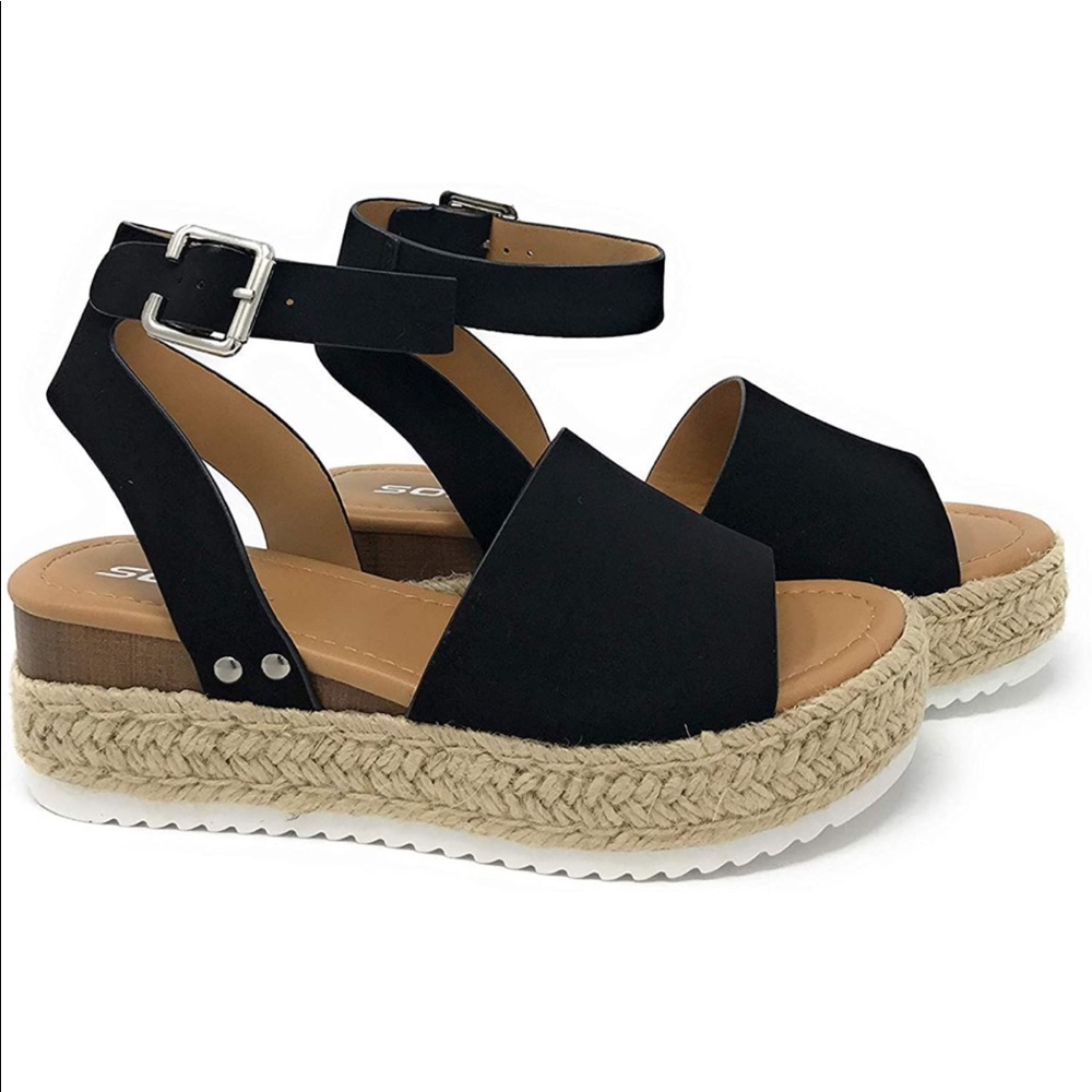 Soda Womens Topic Espadrille Sandal Shoes